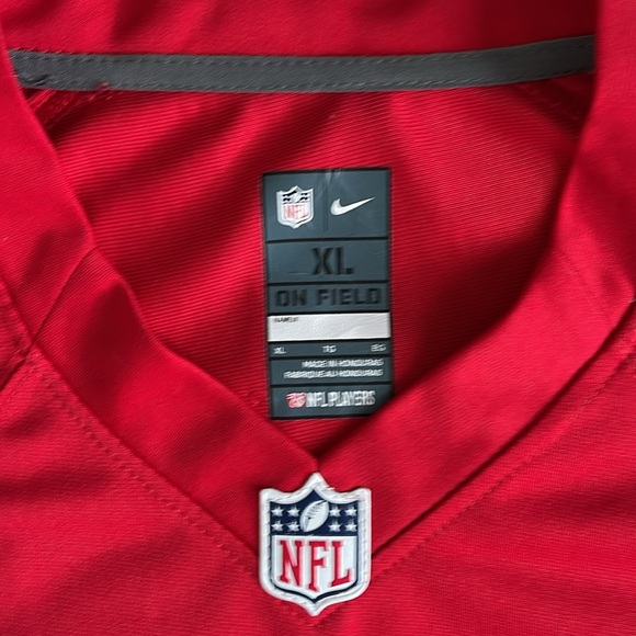 New England Patriots Rob Gronkowski Nike On Field NFL Players RED jersey / XL - Picture 6 of 8